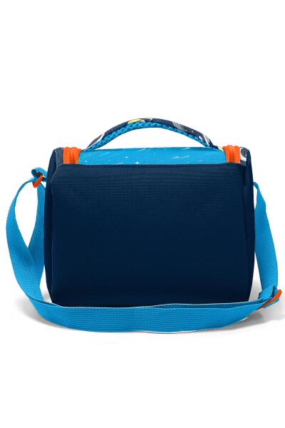 Coral High Kids Lacivert Mavi Astronot Desenli Thermo Beslenme Çantası 11867 - 3