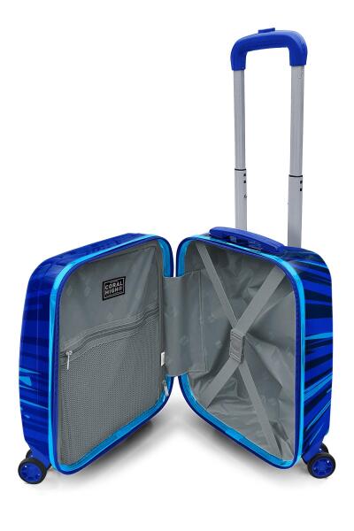 Coral High Kids Lacivert Mavi Basketbol Top Desenli Çocuk Valizi 16755 - 3