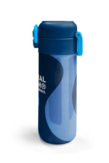 Coral High Kids Lacivert Mavi Desenli Pipetli ve Direkt İçim Çelik Termos 500 ml 31888 - 6