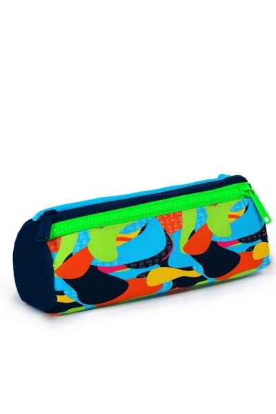 Coral High Kids Lacivert Mavi Graffiti Desenli 3’lü Okul Çanta Seti SET0123777 - 6
