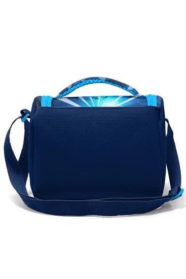 Coral High Kids Lacivert Mavi Köpek Balığı Desenli Thermo Beslenme Çantası 11722 - 3