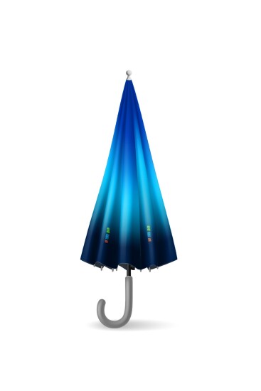 Coral High Kids Lacivert Mavi Renk Geçişli Çocuk Şemsiyesi 12681 - 7