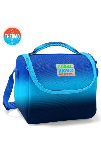 Coral High Kids Lacivert Mavi Renk Geçişli Thermo Beslenme Çantası 11745 - 1