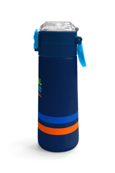 Coral High Kids Lacivert Pipetli ve Direkt İçim Çelik Termos 500 ml 31928 - 3