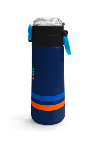 Coral High Kids Lacivert Pipetli ve Direkt İçim Çelik Termos 500 ml 31928 - 3