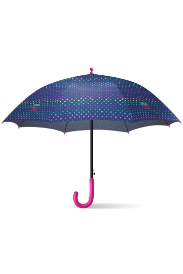 Coral High Kids Lacivert Renkli Puantiyeli Çocuk Şemsiyesi 12668 - 5