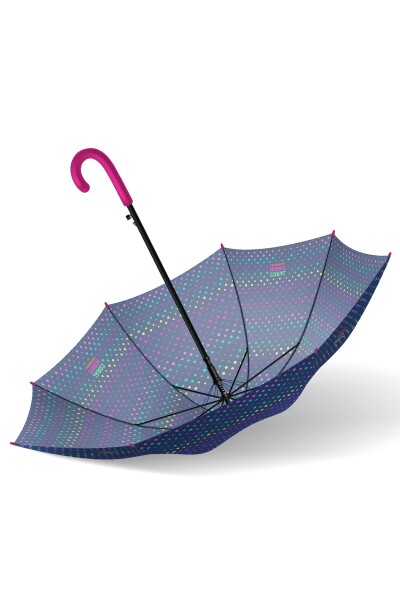 Coral High Kids Lacivert Renkli Puantiyeli Çocuk Şemsiyesi 12668 - 7