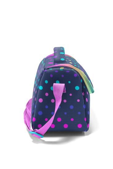 Coral High Kids Lacivert Renkli Puantiyeli Desenli Thermo Beslenme Çantası 22772 - 2
