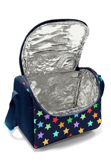 Coral High Kids Lacivert Renkli Yıldız Desenli Thermo Beslenme Çantası 37109 - 4