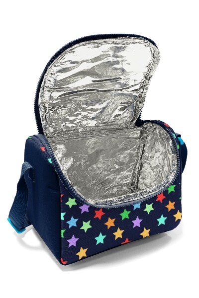 Coral High Kids Lacivert Renkli Yıldız Desenli Thermo Beslenme Çantası 37109 - 4