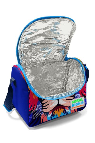 Coral High Kids Lacivert Saks Aslan Desenli Thermo Beslenme Çantası 11741 - 4