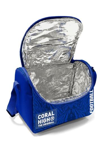 Coral High Kids Lacivert Saks Futbol Desenli Thermo Beslenme Çantası 22797 - 4