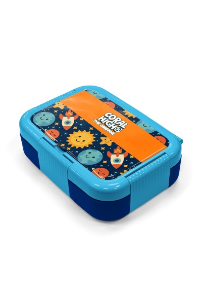 Coral High Kids Lacivert Uzay Desenli Paslanmaz Çelik Beslenme Kabı 39160 - 2