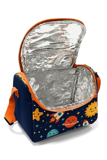 Coral High Kids Lacivert Uzay Desenli Thermo Beslenme Çantası 37160 - 5