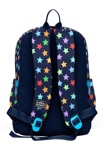 Coral High Kids Lacivert Yıldız Desenli Okul Sırt Çantası 33209 - 2