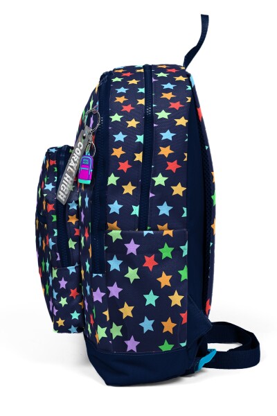 Coral High Kids Lacivert Yıldız Desenli Okul Sırt Çantası 33209 - 7