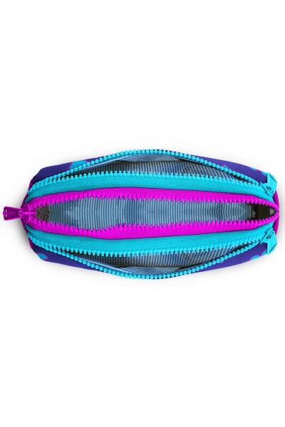 Coral High Kids Lavanta Pembe Kalp Desenli Üç Bölmeli Kalem Çantası 22006 - 4