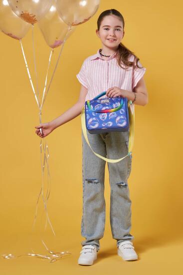 Coral High Kids Lavanta Pembe Baloncuk Desenli Thermo Beslenme Çantası 11889 - 2