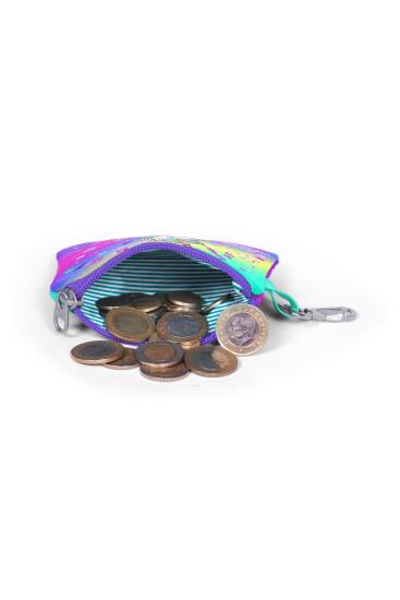 Coral High Kids Lavanta Su Yeşili Unicorn Desenli Bozuk Para Çantası 21829 - 4