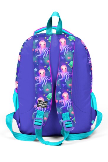 Coral High Kids Lavanta Turkuaz Deniz Temalı 3’lü Okul Çanta Seti SET0114422 - 5