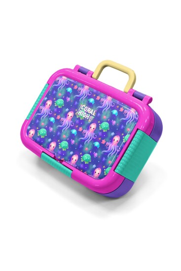 Coral High Kids Lavanta Turkuaz Deniz Temalı Desenli Paslanmaz Çelik Beslenme Kabı 39300 - 1