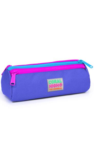 Coral High Kids Lavanta Üç Bölmeli Kalem Çantası 22003 - Coral High KIDS