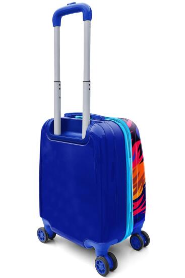 Coral High Kids Lcivert Saks Aslan Desenli Çocuk Valizi 16732 - 7