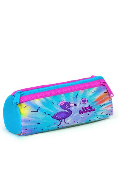 Coral High Kids Mavi Pembe Flamingo Desenli 3’lü Okul Çanta Seti SET0123730 - 7