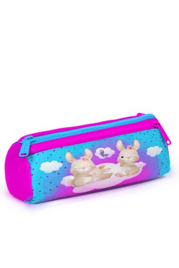 Coral High Kids Mavi Pembe Tavşan Desenli 3’lü Okul Çanta Seti SET0123736 - 7