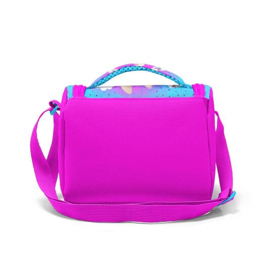 Coral High Kids Mavi Pembe Tavşan Desenli Çekçekli 3'lü Çanta Seti SET0123936 - 6