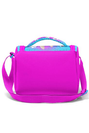 Coral High Kids Mavi Pembe Tavşan Desenli Thermo Beslenme Çantası 11736 - 3