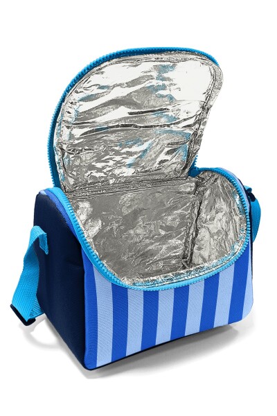 Coral High Kids Mavi Yeşil Çizgili Thermo Beslenme Çantası 37111 - 4