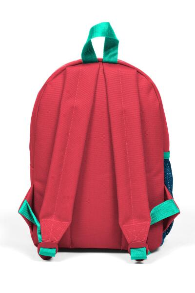 Minik Yuva Sırt Çantası Mercan Çivit İki Bölmeli 23143 - 4