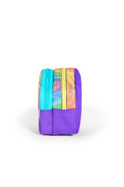 Coral High Kids Milka Dondurma Desenli İki Bölmeli Kalem Çantası 31054 - 2