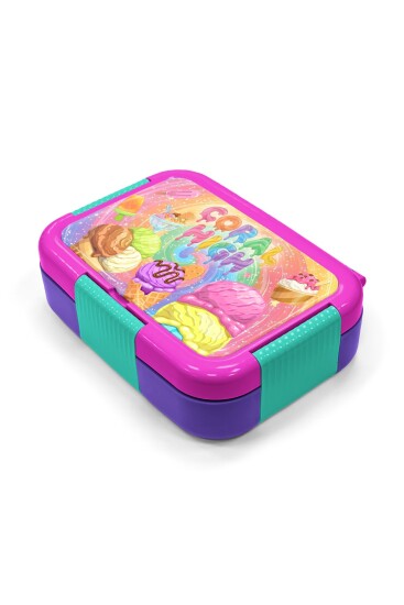 Coral High Kids Milka Dondurma Desenli Paslanmaz Çelik Beslenme Kabı 39154 - 2