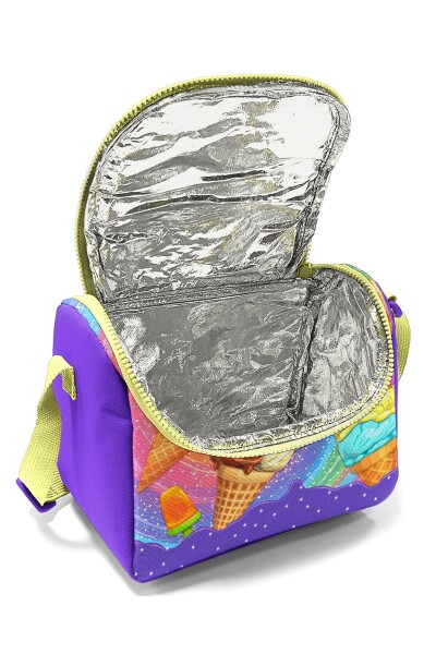 Coral High Kids Milka Dondurma Desenli Thermo Beslenme Çantası 37154 - 4