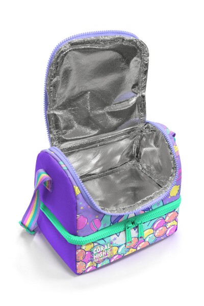 Coral High Kids Milka Şeker Ayıcık Desenli Thermo İki Katlı Beslenme Çantası 37202 - 3