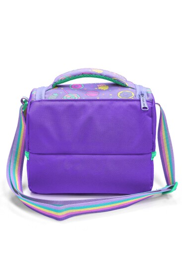 Coral High Kids Milka Şeker Ayıcık Desenli Thermo İki Katlı Beslenme Çantası 37202 - 8