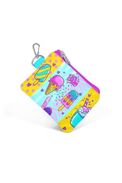 Coral High Kids Mixed Dondurma Desenli Bozuk Para Çantası 21927 - 3