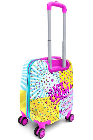 Coral High Kids Mixed Dondurma Desenli Çocuk Valizi 16775 - 9