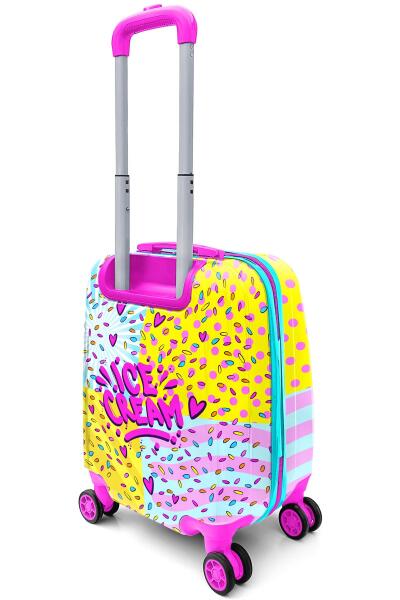 Coral High Kids Mixed Dondurma Desenli Çocuk Valizi 16775 - 10