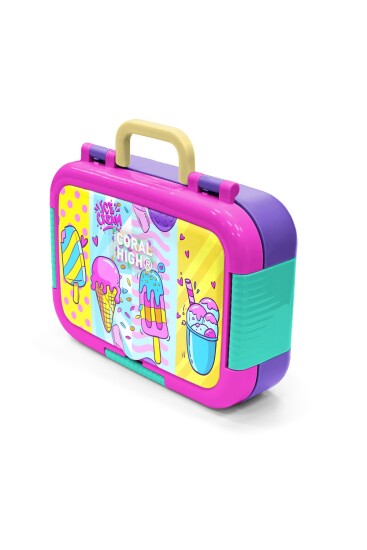 Coral High Kids Mixed Dondurma Desenli Desenli Paslanmaz Çelik Beslenme Kabı 39329 - 4