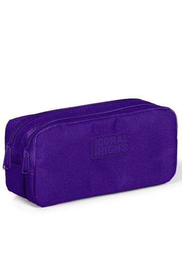 Coral High Kids Mor İki Bölmeli Kalem Çantası 22195 