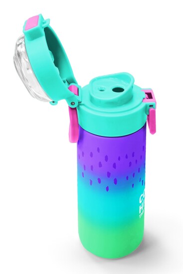 Coral High Kids Mor Lila Renk Geçişli Pipetli ve Direkt İçim Çelik Termos 500 ml 31850 - 6