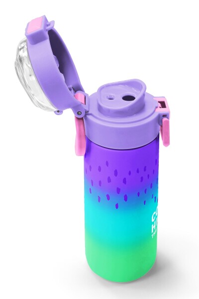 Coral High Kids Mor Lila Renk Geçişli Pipetli ve Direkt İçim Çelik Termos 500 ml 31850 - 6