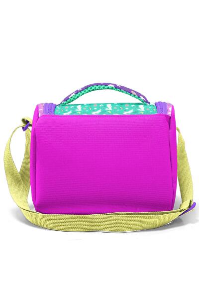 Coral High Kids Mor Pembe Bisikletli Kız Desenli Thermo Beslenme Çantası 12791 - 3