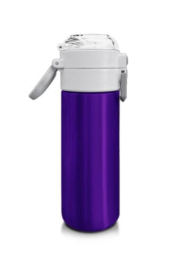 Coral High Kids Mor Pipetli ve Direkt İçim Çelik Termos 500 ml 31826 - 2