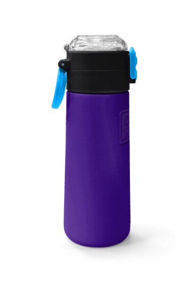 Coral High Kids Mor Pipetli ve Direkt İçim Çelik Termos 500 ml 31826 - 2