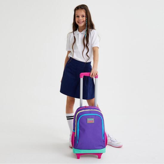 Coral High Kids Mor Renk Detaylı 3'lü Çanta Seti SET0123934 - 2