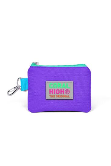 Coral High Kids Mor Renk Detaylı Bozuk Para Çantası 21834 